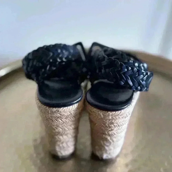 Hermès Sophia Leather Espadrilles - Picture 6 of 11